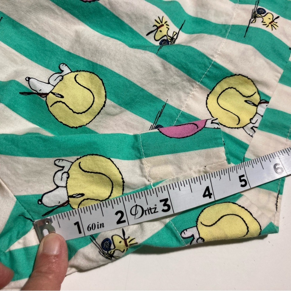 Hanna Anderson Women’s Peanuts Poplin Pajama Set Top & Shorts Size Small - Picture 14 of 16